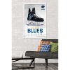 Trends International NHL St. Louis Blues - Drip Skate 21 Framed Wall Poster Prints - 2 of 4