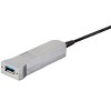 Monoprice USB-A to USB-A Female 3.0 Extension Cable - 49.2 Feet - Black | Fiber Optic - SlimRun - 3 of 4