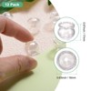 Unique Bargains Glass Jellyfish Wind Bell Beads 12 Pcs - 3 of 4