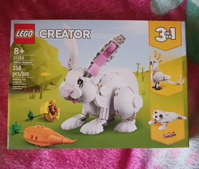 Lego Creator 3in1 White Rabbit Toy Animal Figures Set 31133 : Target