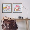 Stupell Industries Groovy Floral Mushrooms, 25" x 25" - 2 of 4