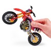 Supercross - 1:10 Scale Die Cast Collector Motorcycle - Cole Seely - image 3 of 4