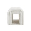 TIRAMISUBEST bench storage foot rest for couch Pet Supplies Corduroy Bench Cat's nest to hide For the Living Room, Entryway and Bedroom - 4 of 4