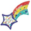 LoonBalloon 45 Inch Shooting Star Birthday Balloon with 4 latex balloons- Festive & Unique - 2 of 2