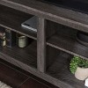 Syemin TV Stands and Consoles Timeless Charcoal TV Stand for 65 Inch TVs Suits Minimalist Rooms sleek with Practical Storage, Brown, 64"*22"*7" - 4 of 4