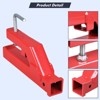 2" Clamp On Trailer Hitch Receiver Convenient Towing Connection for SUVs Trucks Commercial Vehicles Reliable Clamp On Hitch No Drilling Required - 3 of 4