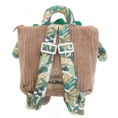 Deglingos Mini-Rucksack Für Kinder – Lustiger Lama-Design Rucksack Aus Cordstoff