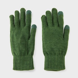 Men's Knit Tech Touch Gloves - Goodfellow & Co™ One Size Fits Most - 1 of 3