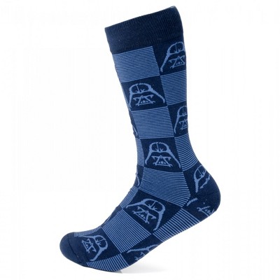 Adult Star Wars Darth Vader Checkered Dress Socks