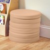 ECR4Kids SoftZone Floor Cushions, Round, 6-Piece - 4 of 4