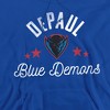 Depaul University Official Blue Demons Adult Pull-Over Hoodie - 2 of 4