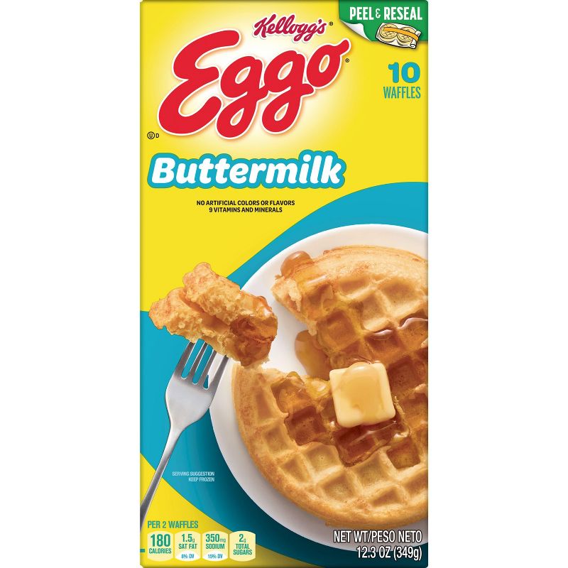 Eggo Buttermilk Frozen Waffles , 6 of 10