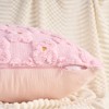 REGALWOVEN Daisy Decorative Cute Floral Embroidery Flower Pattern Cushion Covers Pack of 2 - 3 of 4