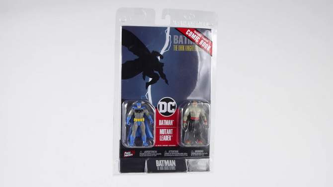 McFarlane Toys Page Puncher Comic Book - Batman &#38; Mutant Leader Mini Figure 2pk, 2 of 12, play video