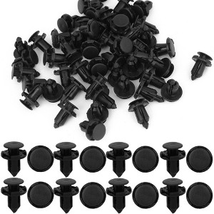 Unique Bargains Nylon Rivet Fastener Fender Retainer Push Clips MR200300 9mm for Honda - 1 of 4