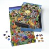 Fred 1000 Piece Jigsaw Puzzle, Cheese World,  Adult Puzzle Printed with Soy Ink with Matte Finish, Poster & Resealable Bag, Art by Jack Teagle - 3 of 4