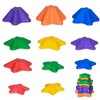 Outsunny Balance Stepping Stones for Kids, 11 PCS Starfish Style Non-Slip Obstacle Course, Stackable Balance Blocks for Coordination and Balance - 4 of 4