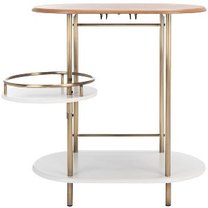 Iva 3 Tier Swivel Bar Table - BCT8007 - Safavieh - 1 of 4