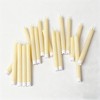 AEELLEEA 20-Pack Ivory Pillar Candles - Flameless LED Warm Light Decor for Christmas/Mantel/Dinner Party - 2 of 4