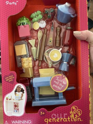 Our Generation Party Is Served Play Food Accessory Set For 18 Dolls :  Target