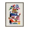 Kate and Laurel Sylvie 3 Cats Framed Canvas by Rachel Lee of My Dream Wall - 2 of 4