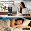 Kismile 5-Cup Compact Drip Coffee Maker Featuring Reusable Filter, Easy Operation, Convenient Auto Pause & Serve, Black Finish, with Glass Carafe - 3 of 4