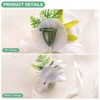 Unique Bargains Wedding Prom Parties Special Events Artificial Wrist Corsage 1 Set - 2 of 4