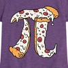 Girls' - Instant Message - Pizza Pi Fitted Short Sleeve Graphic T-Shirt - 2 of 4