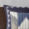 Gracie Mills Heise 3-Piece Ikat Chevron Cotton Quilt Set - image 2 of 4