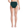 Lands' End Women's Ribbed Smoothing High Waisted Bikini Bottoms - 2 of 3