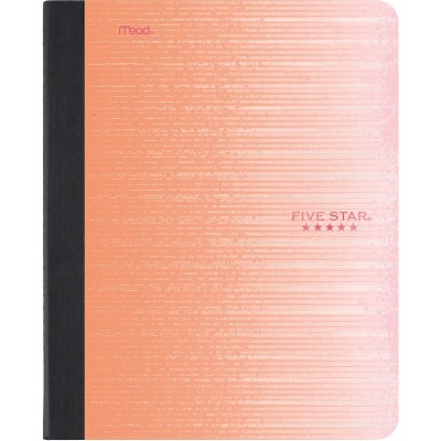 Photo 1 of Bundle of 3x Five Star Wide Ruled Composition Notebook 100 Pages Pink