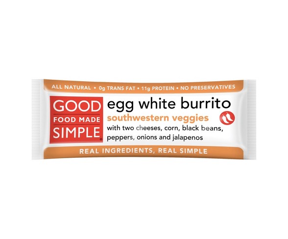 Good Food Made Simple Southwestern Veggie Frozen Burrito - 6oz