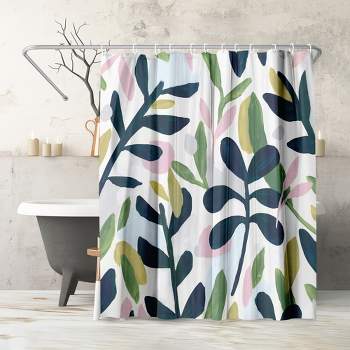 Americanflat 71" x 74" Shower Curtain Style 2 by PI Creative Art - Available in Variety of Styles