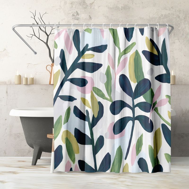 Americanflat 71" x 74" Shower Curtain Style 2 by PI Creative Art - Available in Variety of Styles, 1 of 8