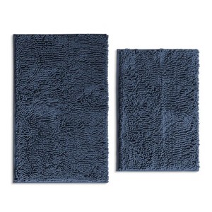 BAGOKIE 2 Piece Non-Slip Bathroom Rugs Mats Set(17"x24"+20"x32") - 1 of 4