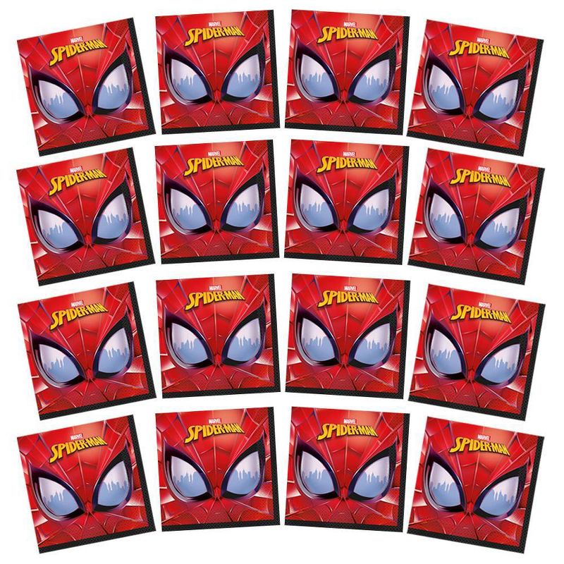 Spider-Man 16ct Party Paper Napkins, 2 of 4
