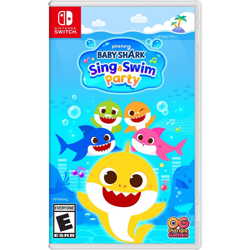 Baby Shark:Sing & Swim Party - Nintendo Switch: Family Co-op, Music Adventure, 1-4 Players, 1 of 15