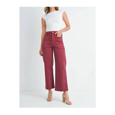 Women's Denim Utility Pants - JUST USA