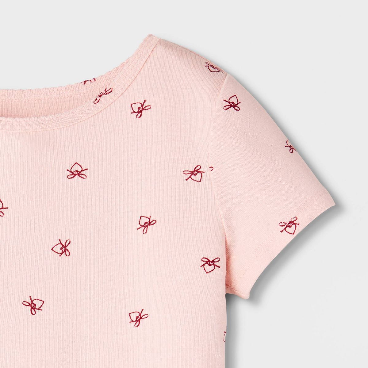 Girls' Short Sleeve Printed Fitted T-Shirt - Cat & Jack™ - thumbnail 9