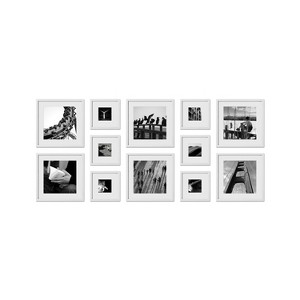 Haus and Hues Kensington Gallery Wall Frame Set with Real Glass and Mat - 1 of 4