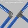 Unique Bargains PVC Water Plumb DIY Crafts High Impact Rigid Round Pipes 8" Length - 4 of 4