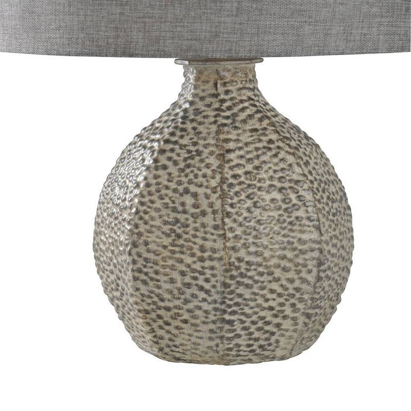 Pebble Pale Traditional Texturized Moulded Resin Table Lamp - StyleCraft, 6 of 12