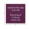 Slickblue Solid Pine Funny Wall Sign – Village to Raise a Child Quote– Farmhouse Gift Idea for Parents, Color Options - 3 of 3