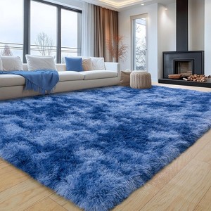 LOVEVOOK Rugs for Living Room, Fluffy Area Rugs for Bedroom, Soft Carpet Shag Kids Room Rug, Non-Slip Rugs Indoor - 1 of 4