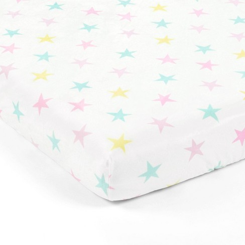 Lush Décor Micro Plush Fitted Crib Sheet - image 1 of 4