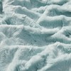 Sapphtopaz Oversized Faux Fur Throw Blanket, 60" x 70" Reversible Faux Mink Luxury Decorative Blanket, Throw Blanket for Couch, Fleece Blankets - 2 of 4