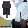 Nakedcellphone Adapter Bracket for Molle Vest PALS Bag or 2"Duty Belt for Radio Clip / Walkie Talkie / Body Cam, etc - Black - 3 of 4