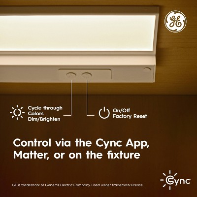 GE Cync 18-Inch Smart Color Changing Undercabinet Light Bar