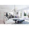 Elegant Lighting Paragon 6 light Matte Black and Brass Pendant - 2 of 4