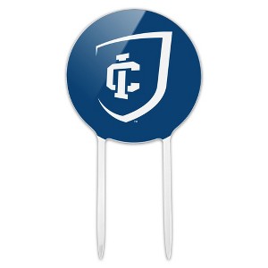Ithaca College Primary Logo Acrylic Cake Topper Party Decoration for Wedding Anniversary Birthday Graduation - 1 of 4